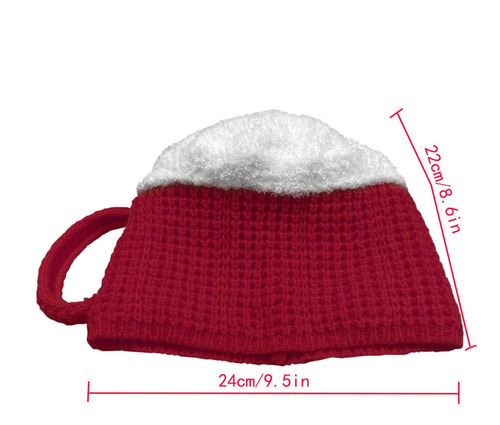 Gorro Tejido Con Lata De Cerveza Gorro Tejido Con Copa Gorro