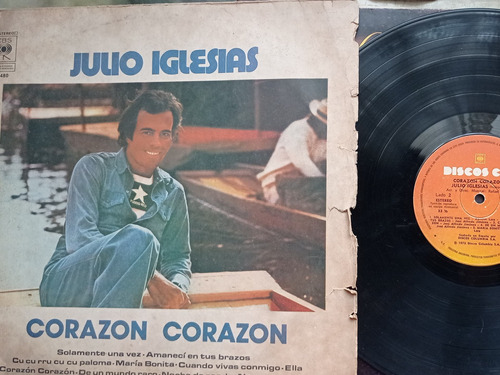 Julio Iglesias  Disco Vinilo Corazón Corazón 