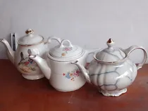 Comprar Antiguas Teteras Porcelana Hartford Manchester X Cada Una 
