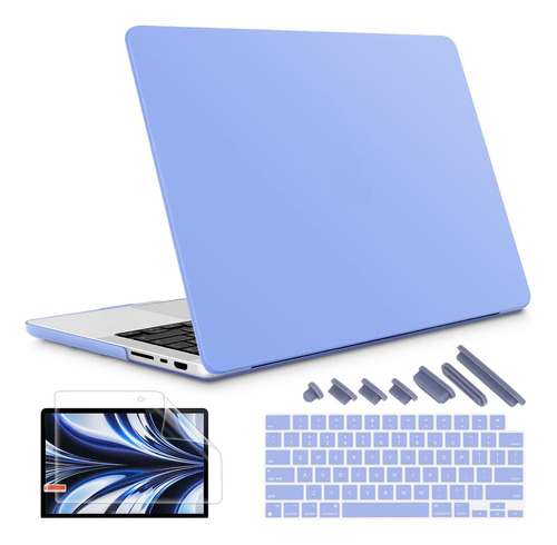 Funda May Chen Para Macbook Pro 14 M1 Pro/max +c/tec Lila