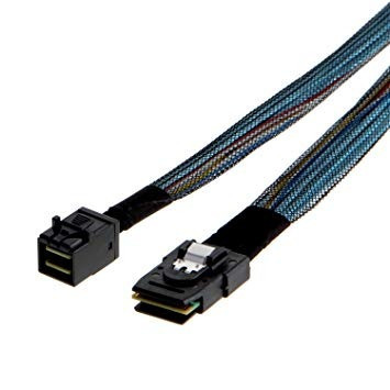 Cable Mini Sas 12gb Sff-8643 A Mini Sff-8087 1m