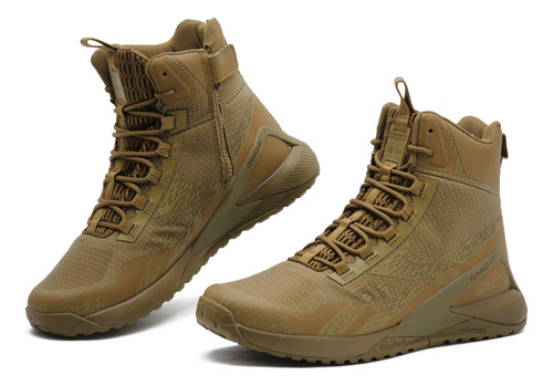 Botas Tacticas Reebok Originales Hombre Cafe Camel Nano X1 Cafe Camel 28 Mx