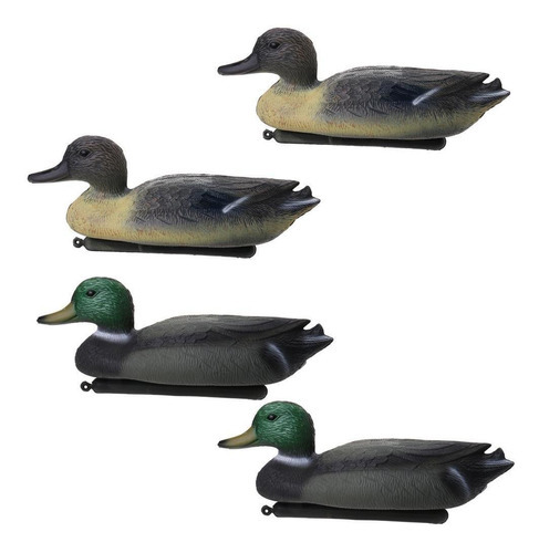 Cebo de señuelo flotante para patos en 3D para pesca deportiva