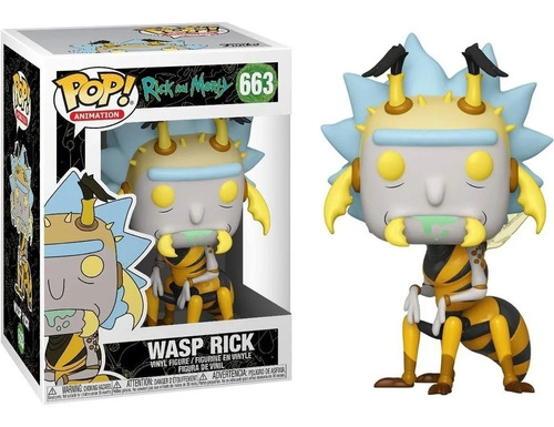Funko Pop Rick And Morty Wasp Rick