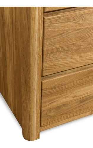 Imagen 8 de 9 de Cómoda En Madera Natural 100% Maciza Roble Ref: Maciza56