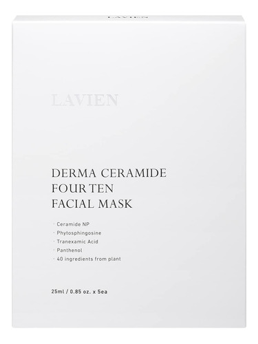 Lavien ] Mascara Facial Derma Ceramide Four Ten (paquete De