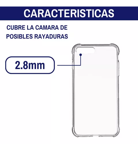 Funda de TPU & Protector de Pantalla Saii 2-en-1 para iPhone 7/8