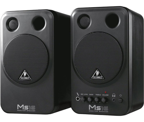 Par De Monitores Home Studio 4 Estudio Casa Behringer Ms16