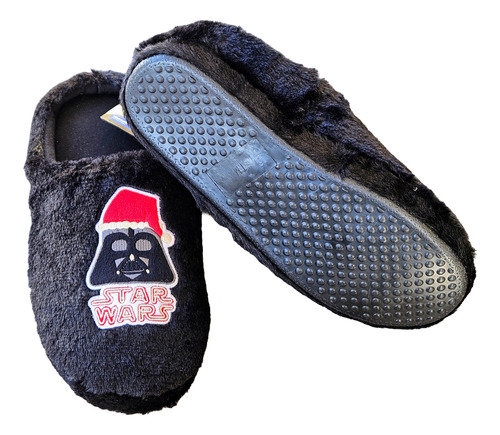 Pantunflas Dark Vader Star Wars Talla 25/26 Con Suela