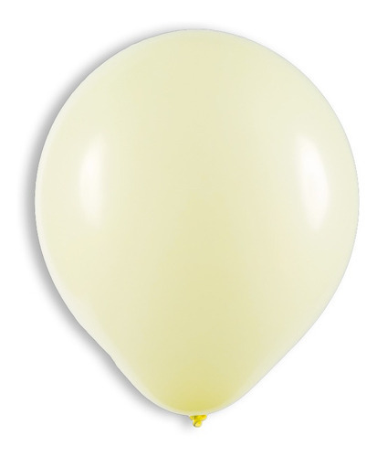 Balão Redondo 12 Polegadas Candy 24 Uni Artlatex Inspire Cor Amarelo