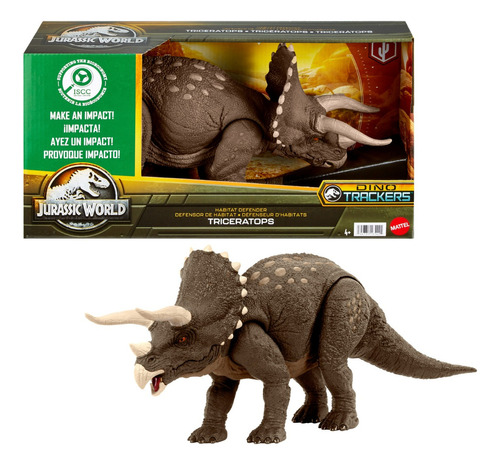 Jurassic World Dino Tracker Triceratops Sustentable
