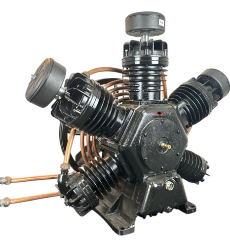 Unidade Compressora 60pés 5 Pistão P/ Compressor 175lbs Cabeçote De 60 Pcm
