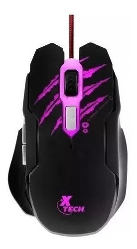 Mouse Gamer Gaming Xtech Xtm-610 Usb Pc Notebook 6 Botones