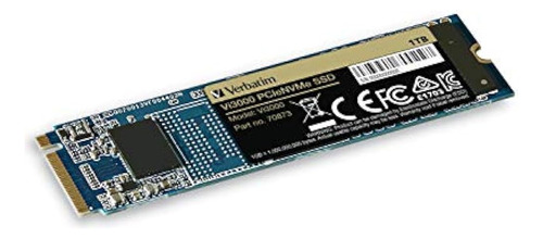 Verbatim 256 Gb Vi3000 Pcie Gen 3.0 X4 Nvme M.2 2280 Ssd Int