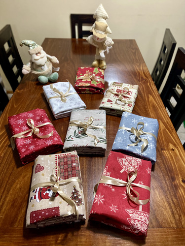 Mantel Rectangular Navideño 2024