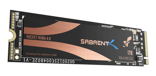 Imagen 1 de 10 de Sabrent Rocket Ssd 1tb M.2 Nvme 4.0 Pcie Gen 4 Super Precio!