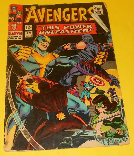 Ccc21 Marvel Comic Avengers #29  Quicksilver Scarlet Hawkeye
