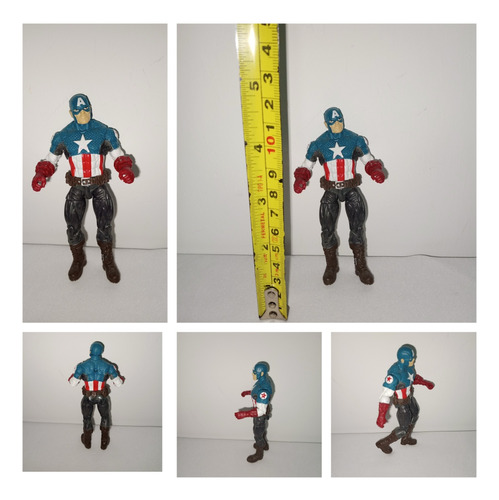 Muñeco Figura Capitán América Original Articulado 