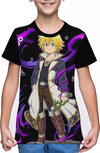 Camiseta Anime Nanatsu no Taizai Meliodas - Regata