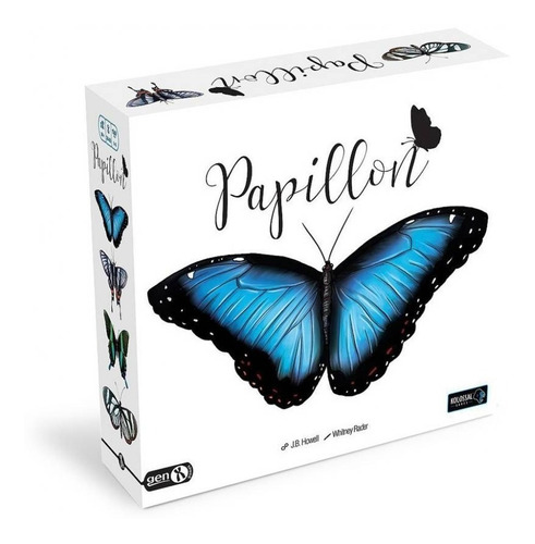 Juego De Mesa Papillon Familiar Mariposas Jardin Gen Games