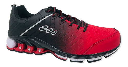 Imagem 1 de 6 de Tênis Masculino Black Free Evolution 21300111 - Vermelho