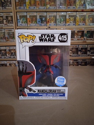 Funko Pop Mandalorian Súper Commando Exclusivo Funko Shop