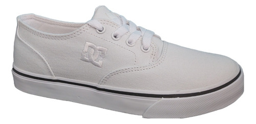 Tenis Dc Shoes Unisex Flash 2 Tx Mx Blanco Adys300417ww0