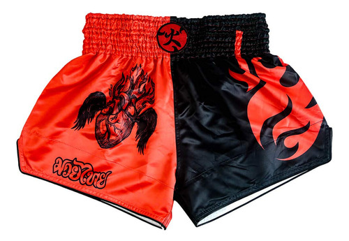 Huolei Pantalones Cortos Muay Thai Para Hombres Y Mujeres, P