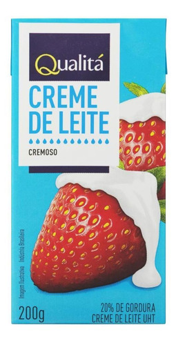 Imagem 1 de 1 de Creme De Leite Qualitá 200g