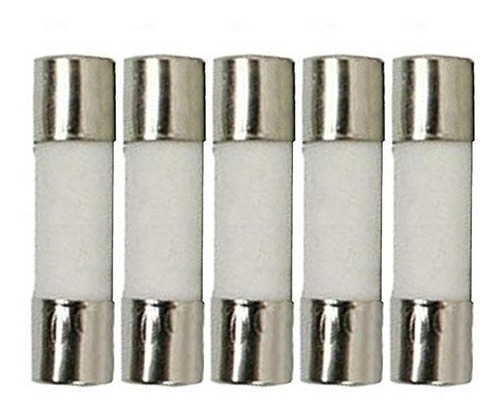 5 Cant. 2.5a 5x20mm Slow-blow Cerámica 250v Fuse T2.5a