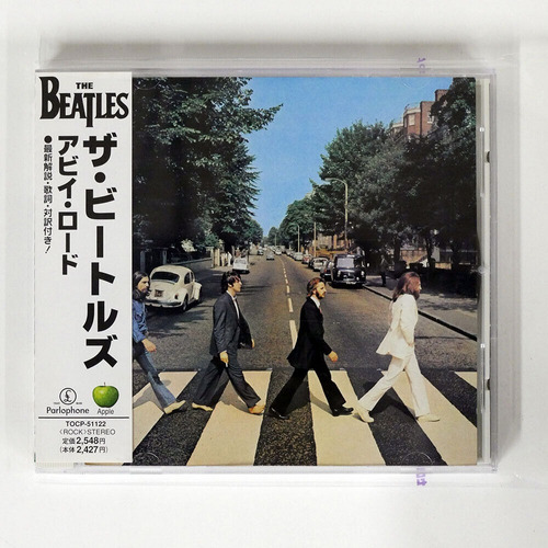 The Beatles Abbey Road Cd Obi Japan - Parlophone 1998