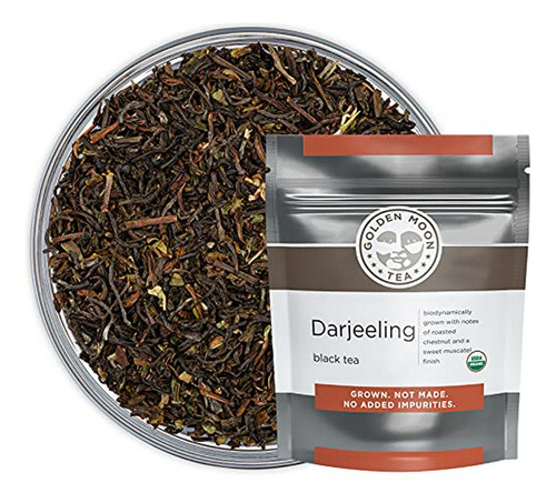 Té Negro - Té Darjeeling, Orgánico, Hojas Sueltas, A Granel,