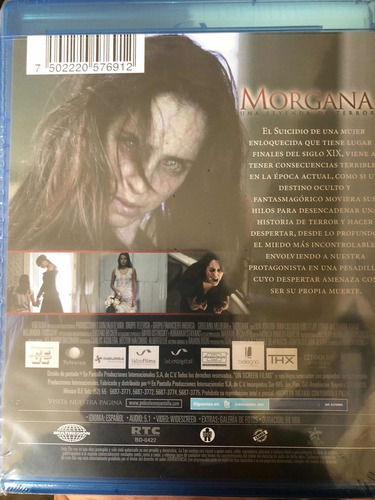 Morgana. PelĂcula Original En Blu Ray.