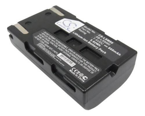 Bateria Para Samsung Sb-lsm80 Vp-d351i Vp-dc161wi Vp-d965w