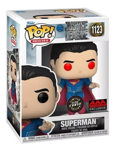 Funko Pop Dc Heroes Justice League Superman Chase Aaa Anime 