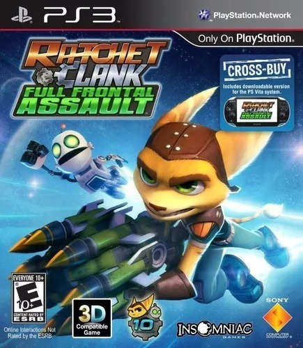 Ratchet & Clank: Full Frontal Assault Ps3 Fisico