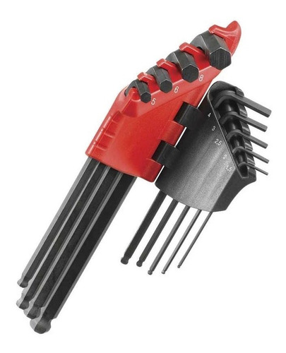 Juego De Llaves Allen 1.5 A 10mm Facom 83sh.jp9a 9 Piezas