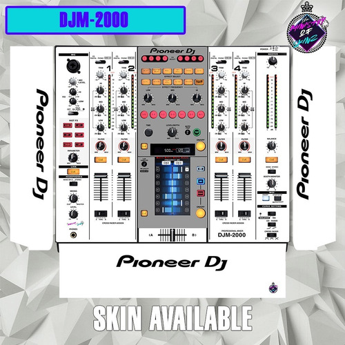 Pioneer Djm-2000 Calcomania-skin