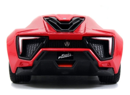 Jada 1:32 Lykan Hypersport Red Fast And Furious F&f Box
