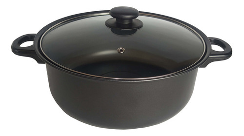 Cacerola Olla Fary Home 26cm Cocina Tapa Vidrio Bz3