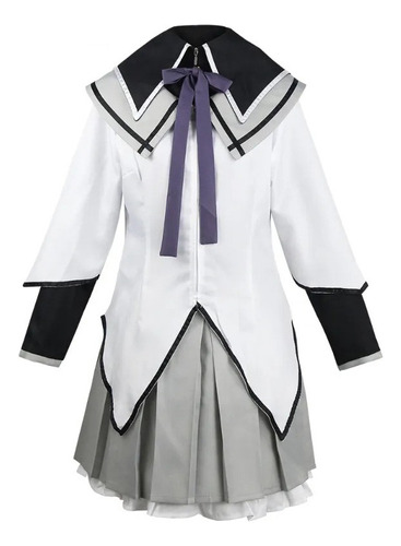 Madoka Magica Homura Akemi - Vestido De Uniforme De Cosplay