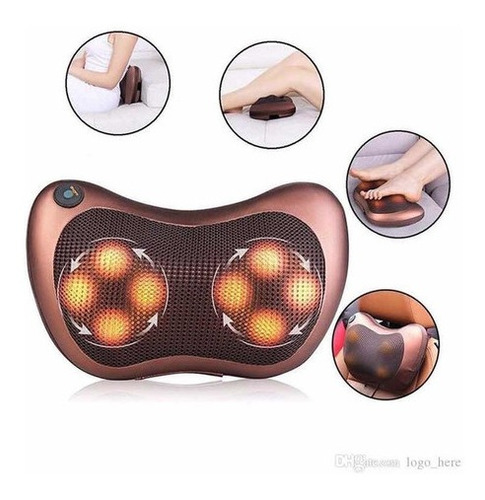 Masajeador Almohada Infrarrojo Cuello Hombro Espalda