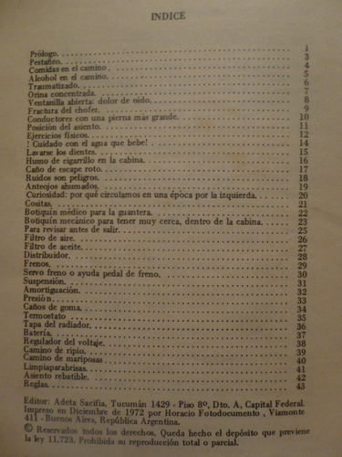 Antiguo Manual Medico Mecanico Para La Guantera, Borocoto (Usado)