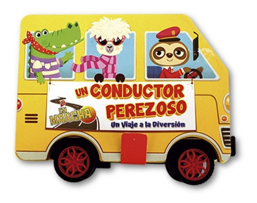 ** Un Conductor Perezoso ** Libro Auto Con Friccion Goma Eva