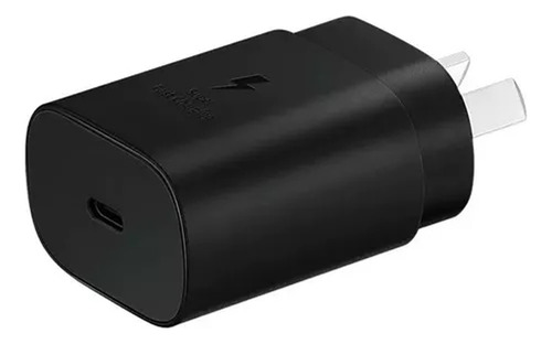 Cargador Carga Ultra Rapido 25w Para Samsung S25 Tipo C A C Blanco/negro