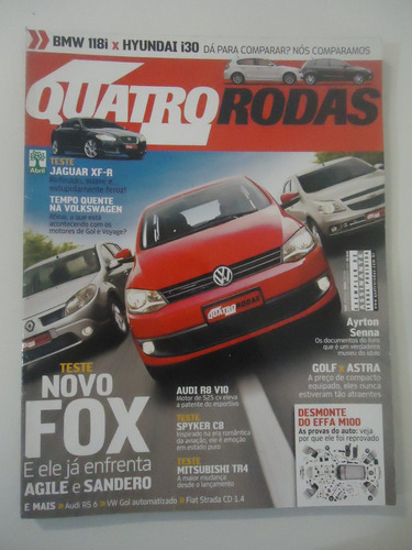 Quatro Rodas #597 Ano 2009 Teste Novo Fox