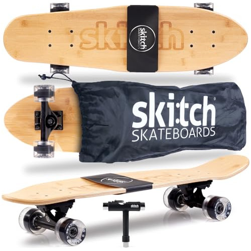 Skitch Skateboards For Kids Ages 6-12  Premium Skateboard G