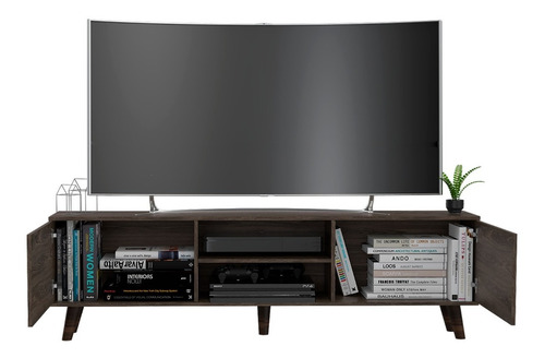 Rack Tv80 Cincinatti Z-180 2p - Coñac