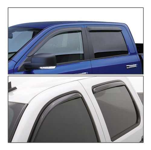 Bota Aguas Deflectores De Ventana Chevy Tahoe 2007 - 2014 Negro