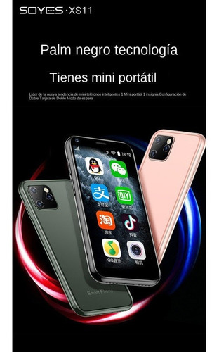 Imagen 2 de 9 de Mini Teléfono Inteligente 1+8g Android